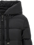 Max Mara Black Polyester Full-Length Jacket