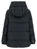 Max Mara Blue Polyester Full-Length Jacket
