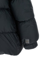 Max Mara Blue Polyester Full-Length Jacket
