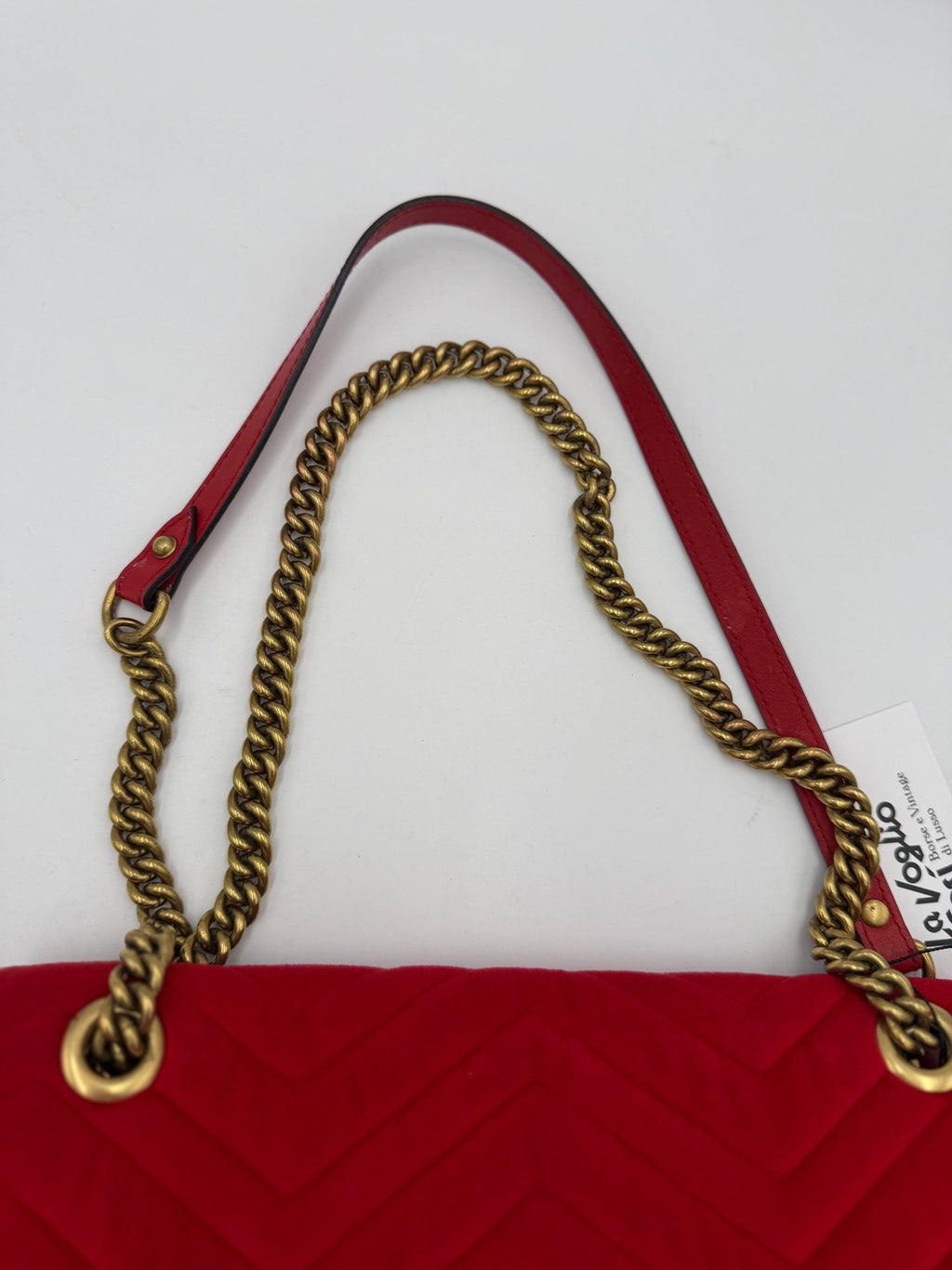 Gucci Bicolor Leather Handbag