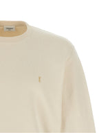 Saint Laurent Beige Cotton Sweatshirt