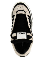 Dolce & Gabbana Bicolor Leather Athletic Sneakers