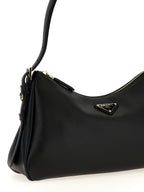 Prada Black Calfskin Shoulder Bag