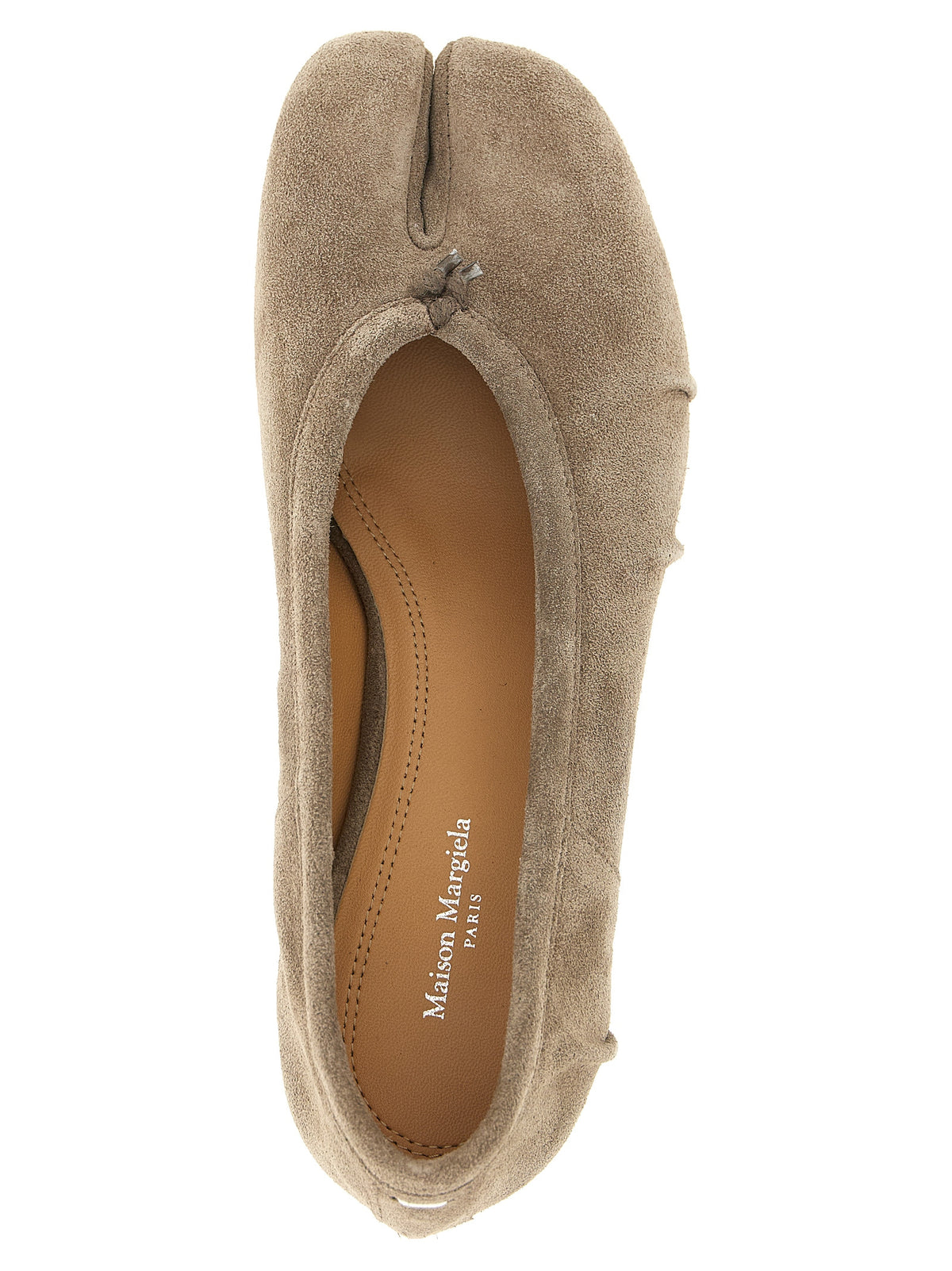 Maison Margiela Gray Calfskin Mid Heel Pumps