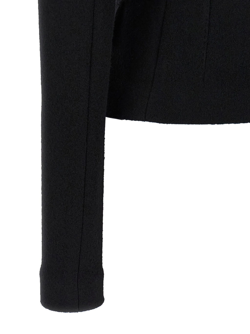 Dolce & Gabbana Black Virgin Wool Blazer