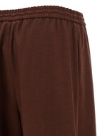 Max Mara Brown Wool Casual Pants