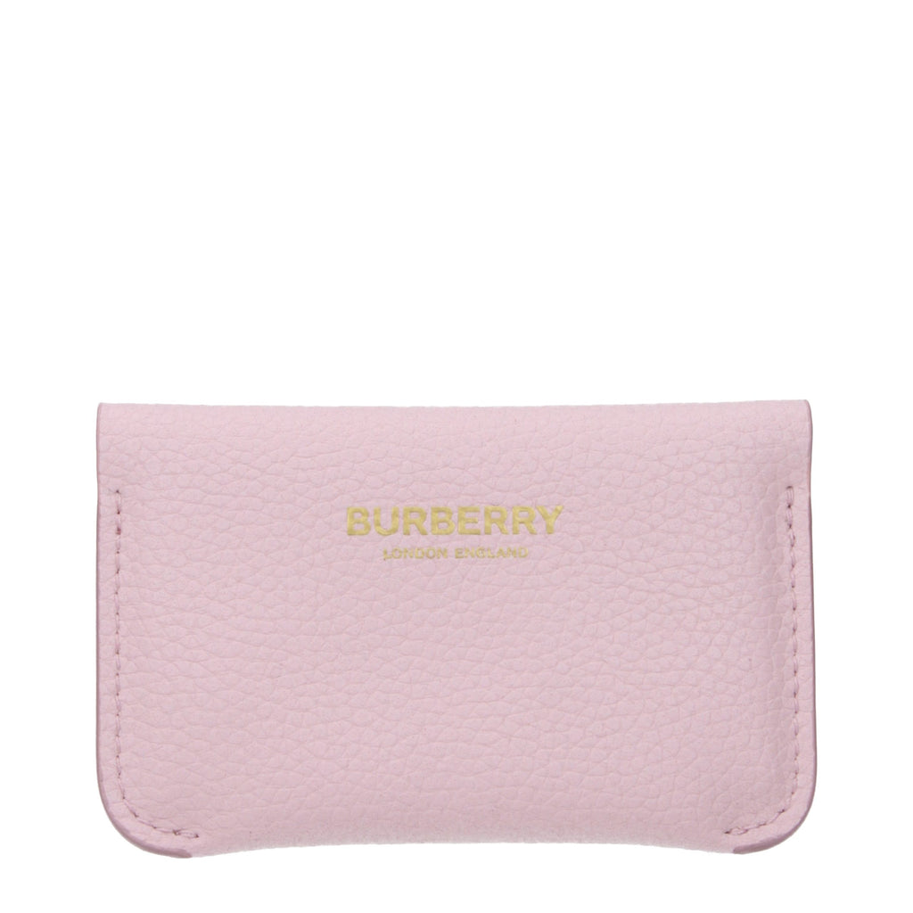 Burberry Pink Leather Cardholder