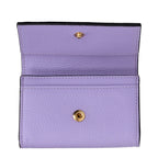 Versace Purple Leather Wallet