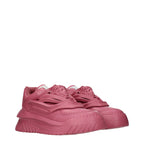 Versace Pink Leather Chunky Sneakers