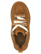 UGG Brown Leather Sneakers