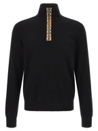 Burberry Black Wool Cardigan