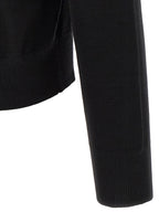 Burberry Black Wool Cardigan