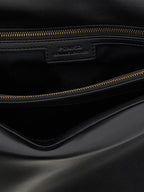 PINKO Black Lamb Leather Crossbody Bag