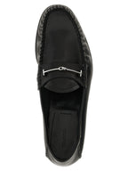 Tom Ford Black Goatskin Slip-On Loafers