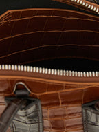 The Attico Brown Calfskin Handbag