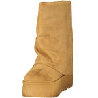 Laura Biagiotti Brown Polyurethane Women's Boot