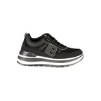 Laura Biagiotti Black Polyurethane Women's Sneaker