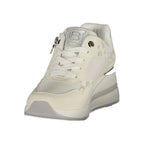 Laura Biagiotti Bianco Polyurethane Women's Sneaker
