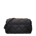 Versace Black Leather Crossbody Bag