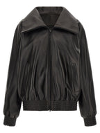 Balenciaga Black Lamb Leather Leather Jacket