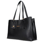 Versace Black Leather Shoulder Bag