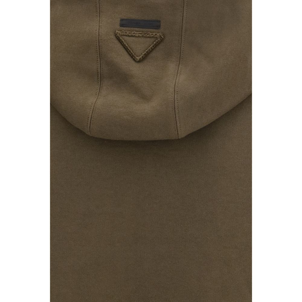 Prada Bicolor Cotton Sweatshirt