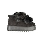 Laura Biagiotti Black Polyurethane Women's Boot