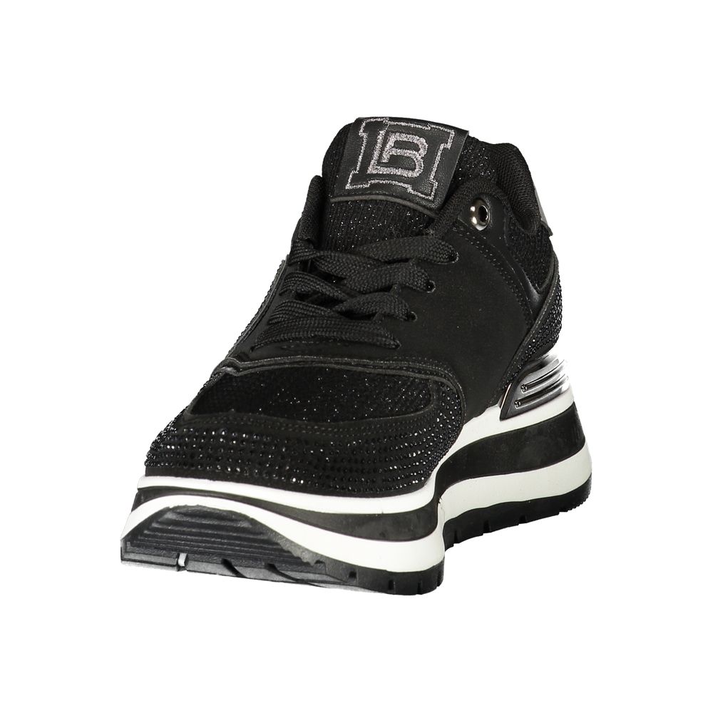 Laura Biagiotti Black Polyurethane Women's Sneaker
