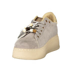 Laura Biagiotti Grigio Polyurethane Women's Sneaker