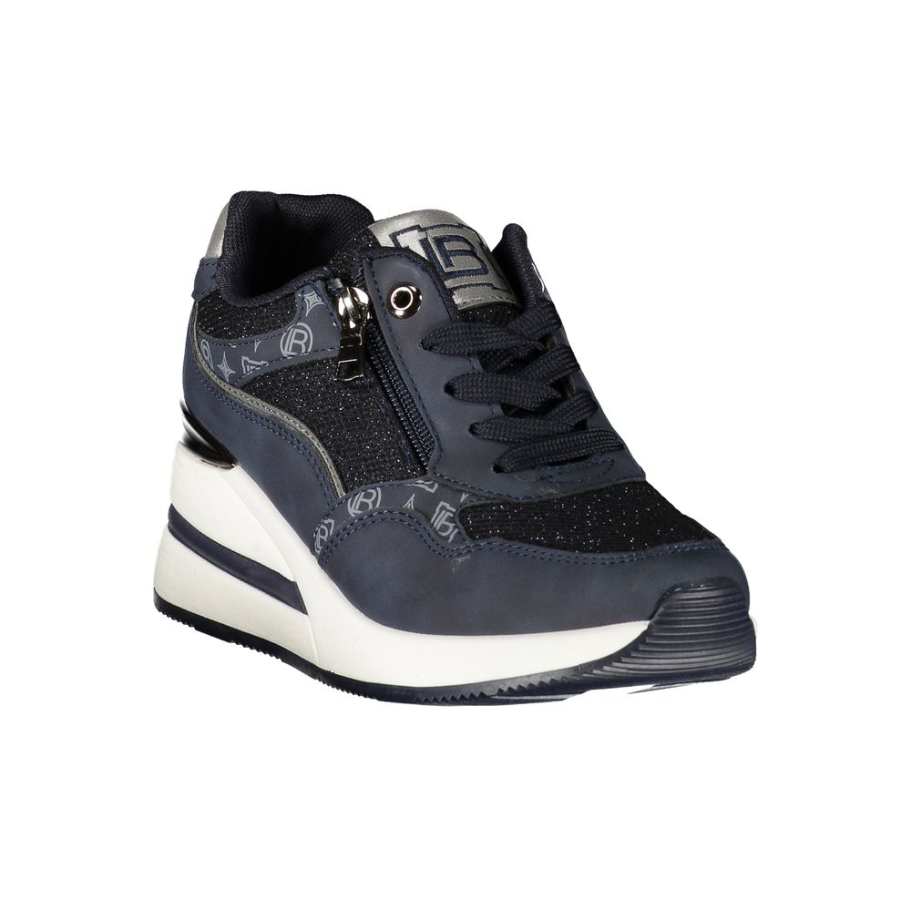 Laura Biagiotti Blue Polyurethane Women's Sneaker
