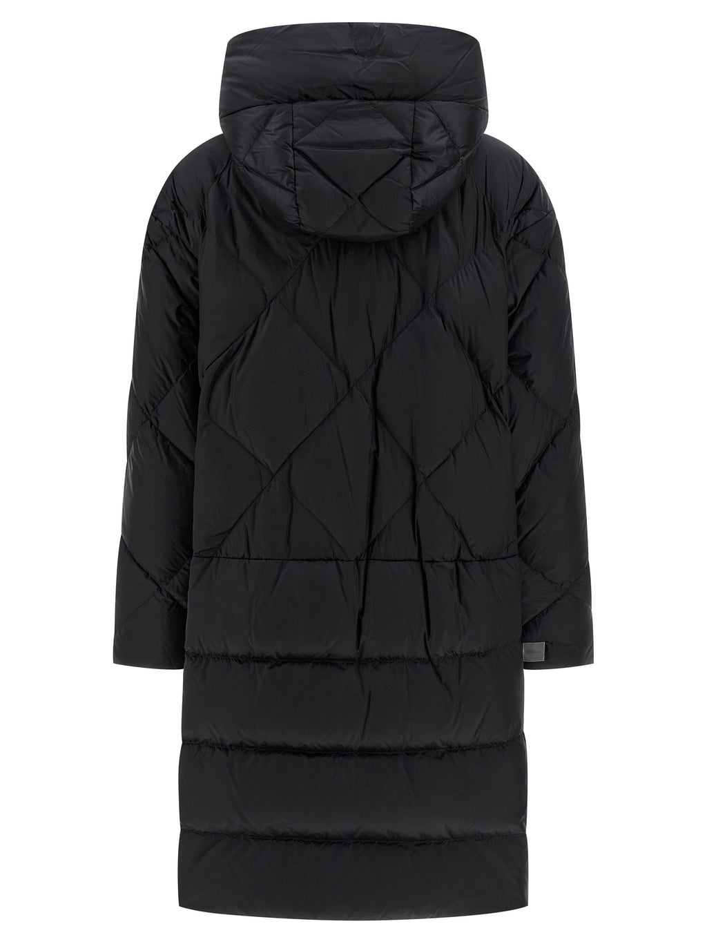 Max Mara Black Polyamide Full-Length Jacket