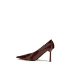 Prada Bordeaux Goatskin High Heel Pumps