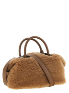 Max Mara Beige Camel Hair  Handbag
