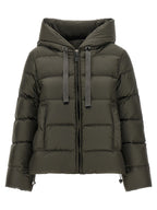 Max Mara Bicolor Polyester Full-Length Jacket