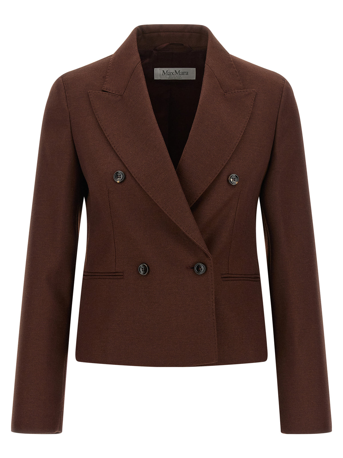 Max Mara Brown Wool Blazer