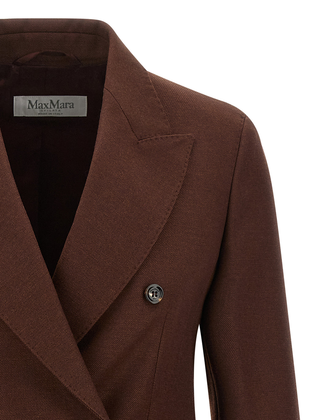 Max Mara Brown Wool Blazer