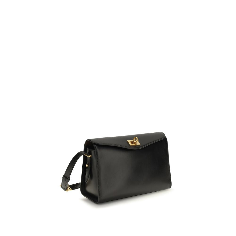 Balenciaga Black Lamb Ovis Aries Shoulder Bag