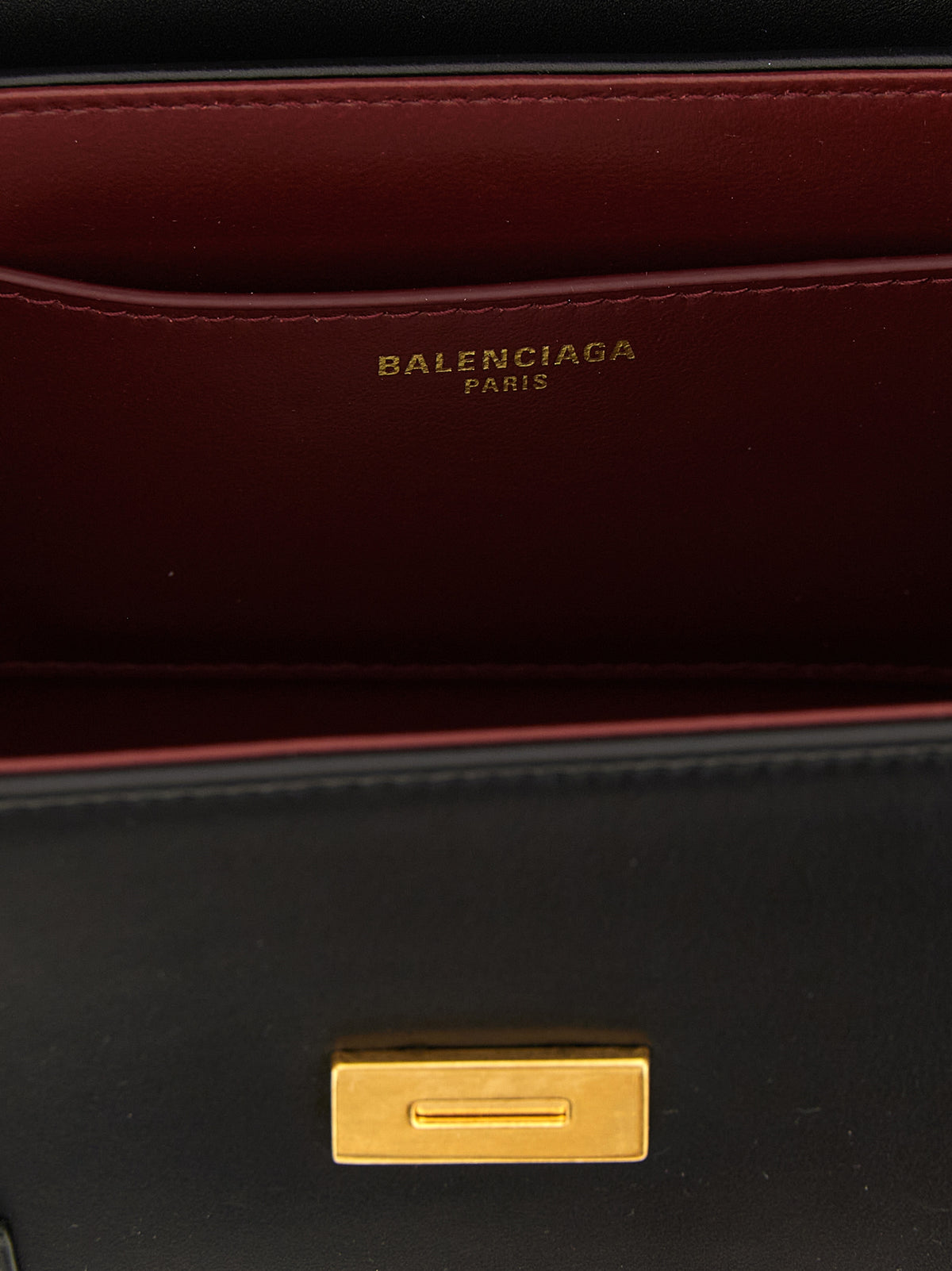 Balenciaga Black Calfskin Handbag
