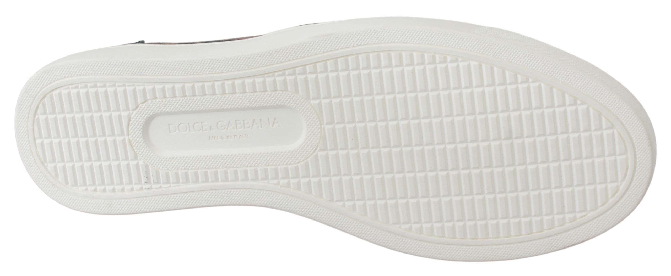Dolce & Gabbana Leather Leopard #dgfamily Loafers Shoes