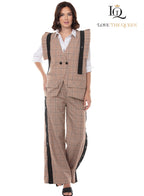 Love The Queen, Style 17667 Two Piece Pant Set