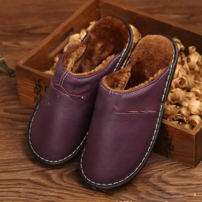 Indoor Non-Slip Cotton Slippers for Home Use