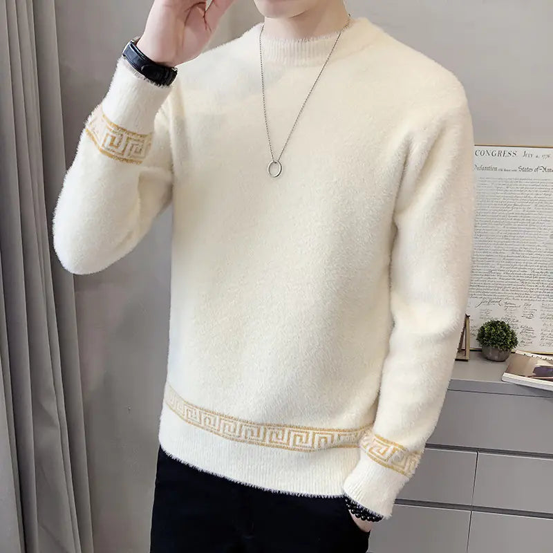 Men's Premium Mink Sweater