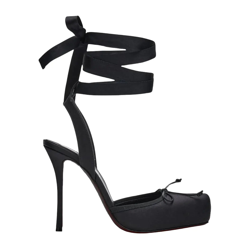 Ballet Bow Stiletto Heels
