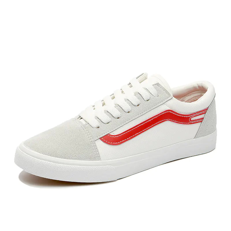 Spring Low-Top Canvas Shoes for Men in Three Colors