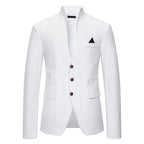 Men's Color Block Casual Slim Fit Suit Jacket X13