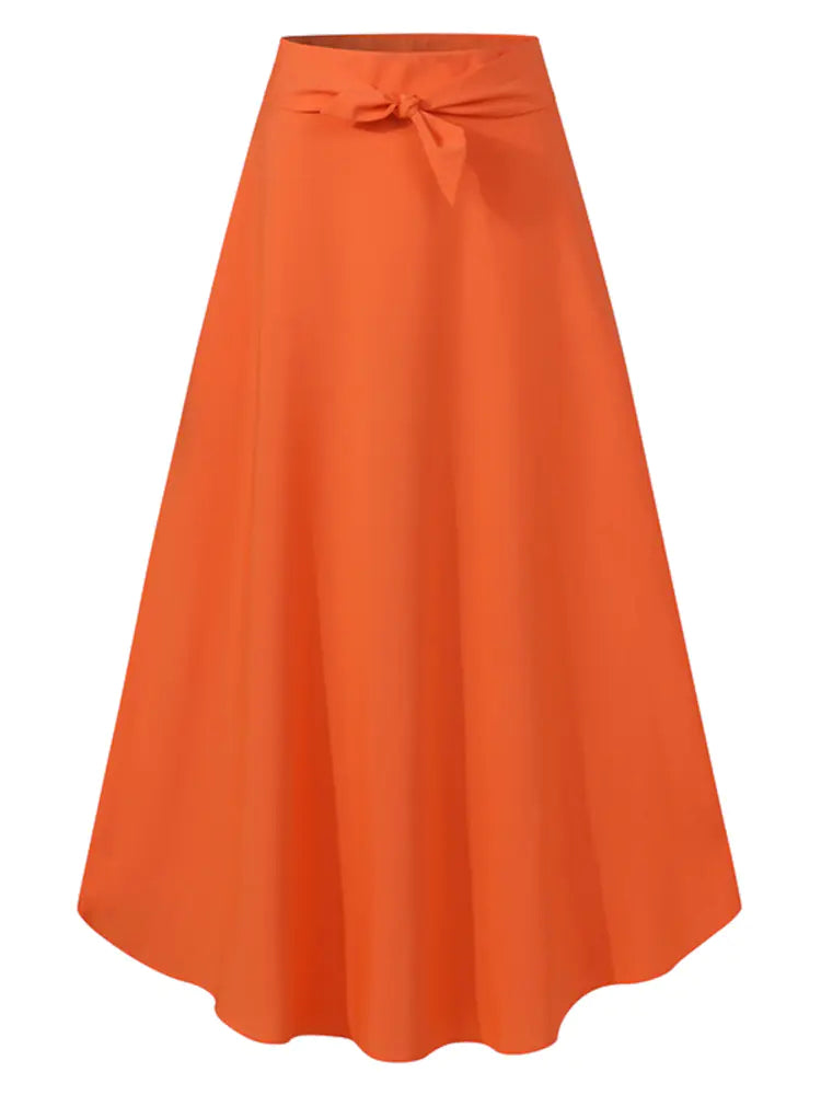 Women's Elegant High-Waisted Bohemian Skirt