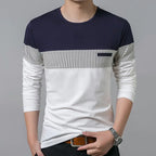 Men's Long Sleeve T-Shirt - Casual Cotton Fashion Wear