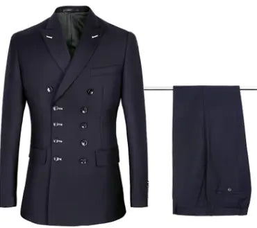 Men's Double-Breasted 2 pc Suit