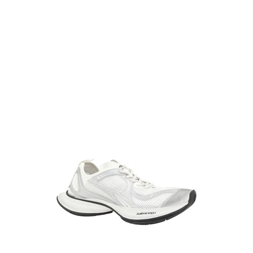 Białe sneakersy sportowe Balenciaga z polietylenu