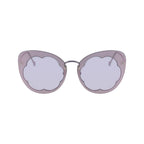 Salvatore Ferragamo Purple Metal Sunglasses